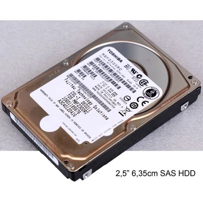 2.5" 6.35Cm Sas Hdd Mbf2300Rc Ca07173-B20700Fs F. Fujitsu Primergy Eternus M1189 - Image 1 of 4