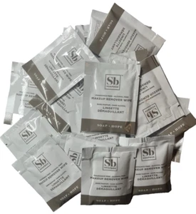 Lot of 25 Soapbox Cleansing & Makeup Remover Towelette Wipe Travel - Picture 1 of 3