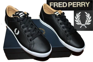 FRED PERRY Men's 100% Leather Shoes 41 EU/ 8 US/ 7 UK FP01 T3G - Picture 1 of 12