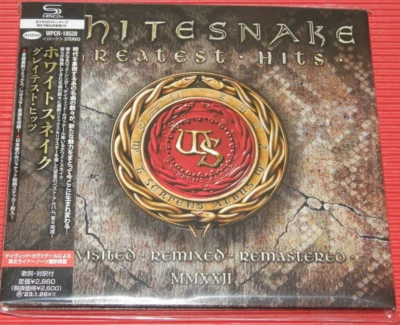 2022 REMASTER REMIX WHITE SNAKE GREATEST HITS JAPAN SHM CD - Image 1 of 3