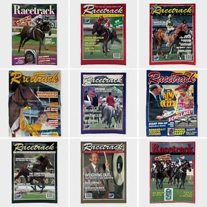 9x Racetrack Magazines + Sires Annual Horse Racing Bundle 1991–1993 Vintage - Picture 1 of 24