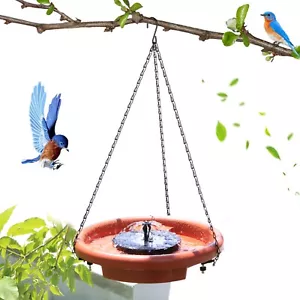 Hanging Bird Bath Set,Three Step for Bird Bath,Feeder,Drinking,Garden,Patio Lawn - Picture 1 of 10