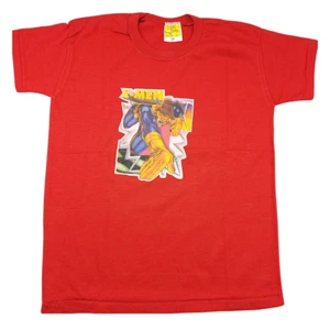 Vintage X-Men Marvel Comics T Shirt Boys Youth Size Small 90s Cyclops Iron On - Picture 1 of 7