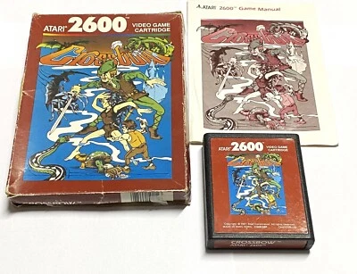 Atari 2600 Crossbow Atari Cartridge Box & Manual PAL Working Game - Image 1 of 4