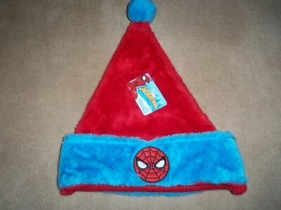 NEW, MARVEL SPIDER-MAN Christmas Hat Santa Hat Holiday - Image 1 of 2