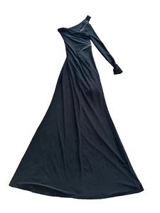 Cache Strass schwarzes Kleid Einarm asymmetrisch Abend Meerjungfrau Kleid - XS - Bild 1 von 5
