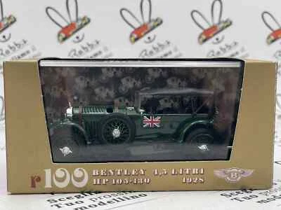 1/43 " BENTLEY 4,5 LITRI HP 105-130 1928 " R 100 BRUMM - Immagine 1 di 2
