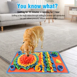 Schnüffelteppich Schnüffelmatte Hunde Riechen Trainieren Matte Lernspielzeug - Bild 1 von 12