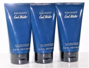3 x Davidoff Cool Water Shower gel / Duschgel je 150 ml = 450 ml - Bild 1 von 1