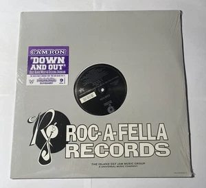 Cam’ron Down And Out Feat. Kanye & Syleena Single Roc-A Fella Vinyl Record NEW - Picture 1 of 6