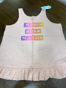 Girls Cat & Jack Summer Tank Top XXL 18 NWT - Picture 1 of 2