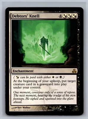 Magic The Gathering Guildpact Debtors' Knell #141/165 MTG TCG CCG - Image 1 of 2