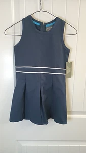 Eddie Bauer Girls Uniform Dress Navy Blue Size 6X NEW w/TAGS - Picture 1 of 11