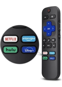 Remote Control Replacement for All Roku TV (Not for Stick or Box) - Picture 1 of 4