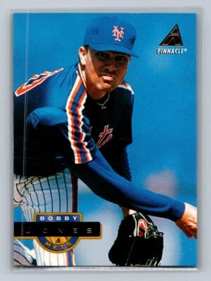 1994 Bobby Jones #380 Pinnacle New York Mets 94-PIN #2 - Image 1 of 2