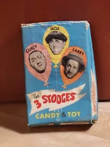 VINTAGE ORIGINAL 1959 3 STOOGES CANDY BOX PLEASE SEE PHOTOS - Picture 1 of 12