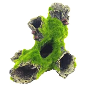 Resin Aquarium Tree Trunk Decoration – Fish & Shrimp Hiding Cave, Landscape Rock - Picture 1 of 6