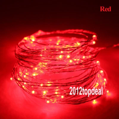 20/50/100 LED String Battery/USB/12V Supply Copper Wire Xmas Party Fairy Lights - Image 1 of 4