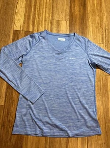 Suéter para hombre Columbia cuello en V azul talla grande ligero - Imagen 1 de 8