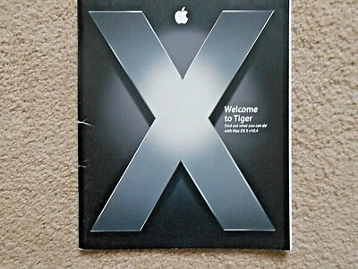Welcome to Tiger Mac OS X v.10.4 Manual - Image 1 of 3