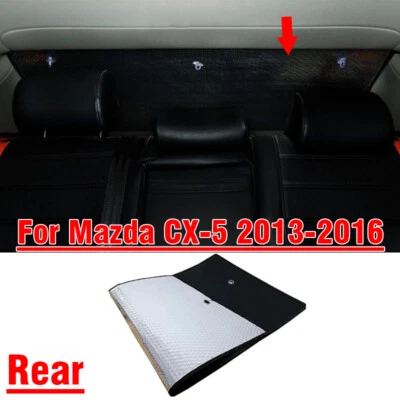 For Mazda CX-5 2013-2016 Rear Windshield Privacy Thick Interior Sunshade Cover — 第 1/4 张图片