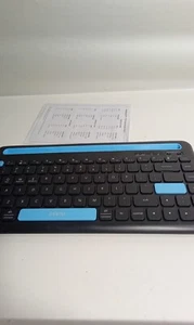 i-Home Multi-Device Wireless Keyboard w/Cradle for Smartphones and Tablets - Picture 1 of 6