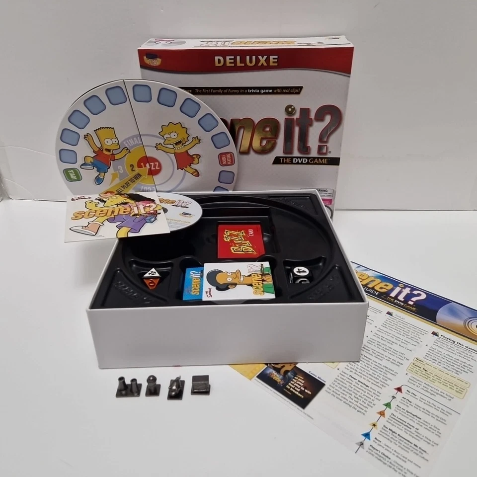 The Simpsons Scene It? The DVD Game DELUXE Edition Board Game Complete - Image 1 of 4