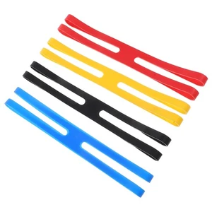 4 Pcs Tableware Storage Belt Cable Straps Multi-function Silicone Bands - Afbeelding 1 van 12
