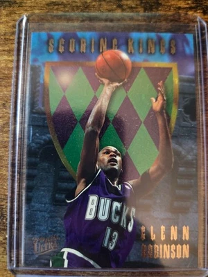 Fleer Ultra Glenn Robinson 1995-96 Scoring Kings #11 Milwaukee Bucks Foto 1 de 2