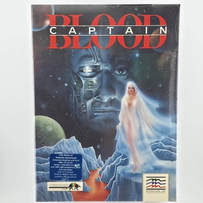 Captain Blood, 1988, Big Box, New & Sealed - Image 1 of 4