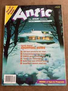 Antic The Atari Resource Magazine December 1985 Volume 4 Number 8 - Imagen 1 de 2