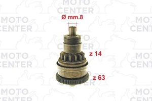 PIGNONE MOTORINO AVVIAMENTO PIAGGIO LIBERTY 50 2T ('04-'08) - VESPA ET2 50 - NR - Picture 1 of 1