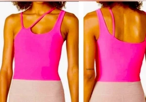 EUC BEYOND YOGA Shapeshifter Asymmetric Crop Tank Pink L - Bild 1 von 8