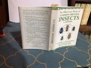 Beobachterbuch der gewöhnlichen britischen Insekten 1. Auflage 1953 + Kopie D/J - Bild 1 von 3