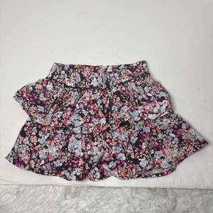 Sonoma rosa Blumen Mädchen Rock mit elastischem Bund & integrierten Shorts Größe 4 - Bild 1 von 6