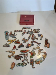 Puzzle deportivo vintage CADACO Jumble se adapta a 30 piezas con estuche años 60 - Imagen 1 de 13