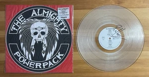 The Almighty 1990 UK Powerpack Ltd Ed Clear Vinyl Signed By Warwick Thin Lizzy - Picture 1 of 9