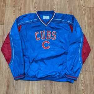 Chicago Cubs MLB Genuine Merchandise Embroidered Windbreaker Size XL - Picture 1 of 6