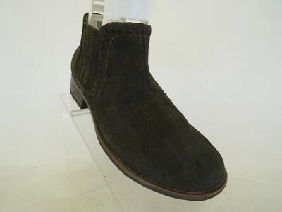 Botas de tornozelo Earth verde oliva camurça tamanho 7 M - Imagem 1 de 4