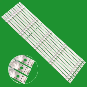 10stk LED-Streifen SVH650AL3 LB6508H für TOSHIBA 65C350KU 65A6G ONN 100021261 - Picture 1 of 5