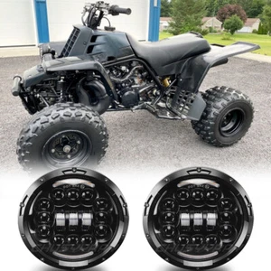 Round 7 inch Front Bumper Spot LED Work Light Pods for Yamaha Banshee Headlight - Picture 1 of 12