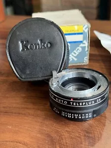 Kenko Auto Teleplus 2X Teleconverter with Case + Original Box + Manual JAPAN - Picture 1 of 11