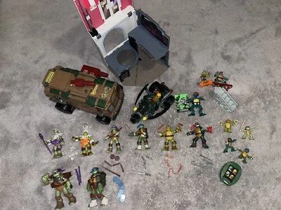 Juego TMNT (¡Mensaje para figuras individuales!) Foto 1 de 4