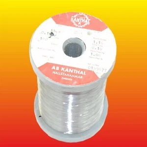 0.1mm 180 Ohm LOT OF 10 m KANTHAL-A RESISTANCE WIRE - Picture 1 of 3