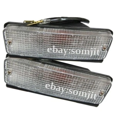 Luz de señal de giro delantera transparente para parachoques TOYOTA COROLLA E70 KE70 TE71 TE72,79-84 Foto 1 de 4