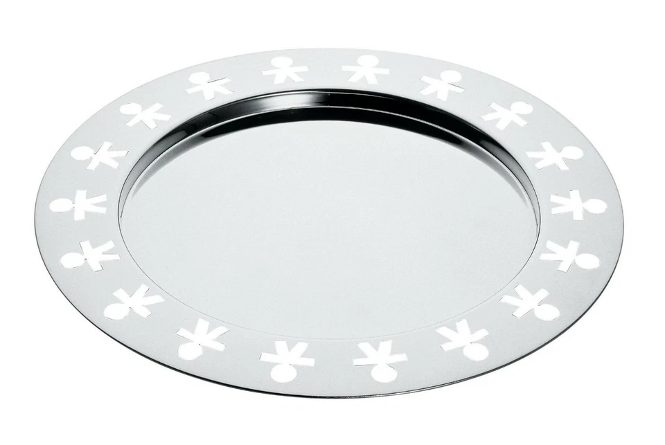 Vassoio Rotondo Alessi Linea "girotondo"