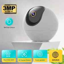 3MP WiFi Indoor IP Camera Wireless Home Security Monitor with Two-way Audio Func