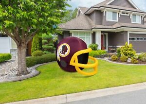 Washington Redskins Team Inflatable Lawn Helmet-NFL Lawn Football Helmet