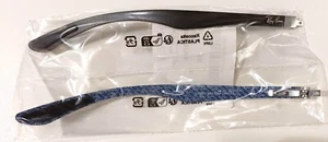 RAY BAN RB 8905 CARBON TEMPLES ORIGINAL REPLACEMENT ASTE DI RICAMBIO 5844 - Blu - Imagen 1 de 2