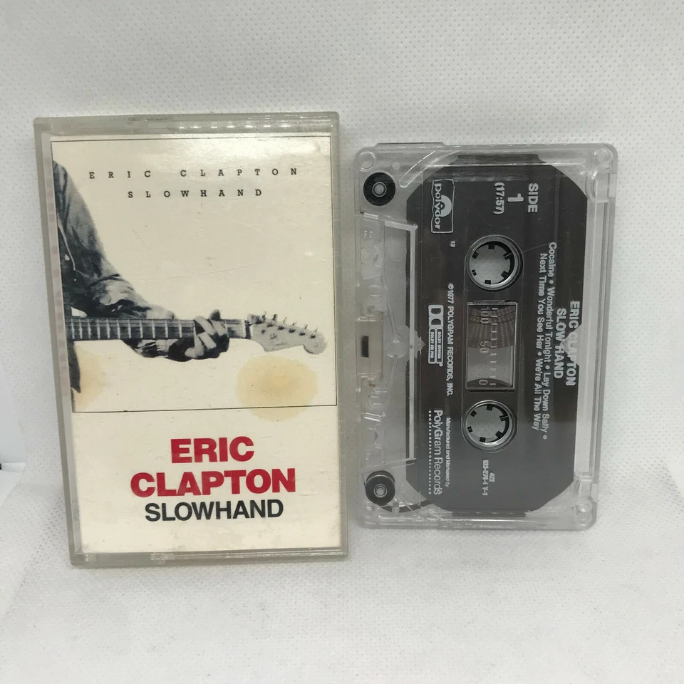 Eric Clapton - SLOWHAND - Cassette Tape - 1977 TESTED - Image 1 of 1